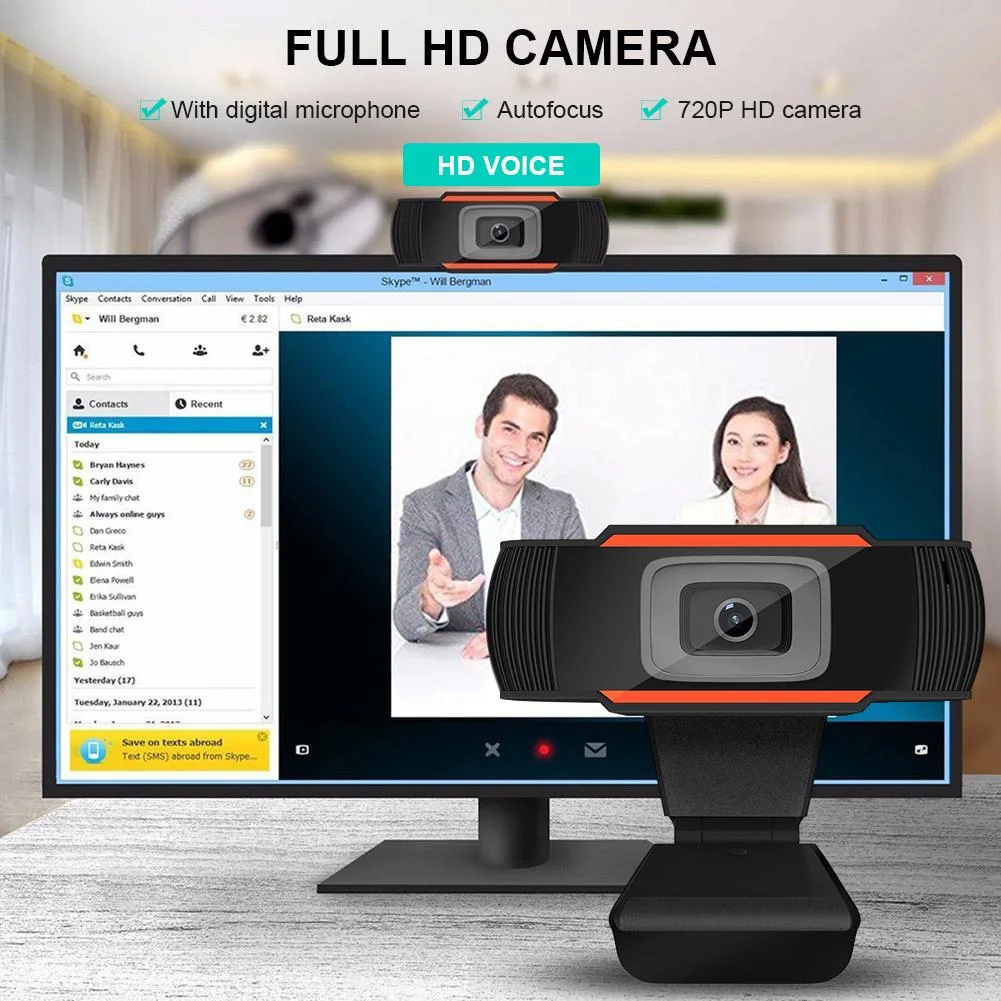 1080P Webcams Full HD 1080P Web Camera Webcam for Computer Laptop PC