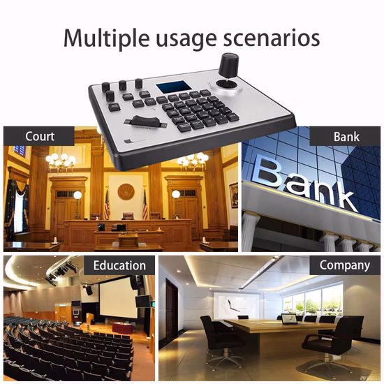 PTZ Camera IP Keyboard Controller for Video Conferencing Camera in Livestreaming