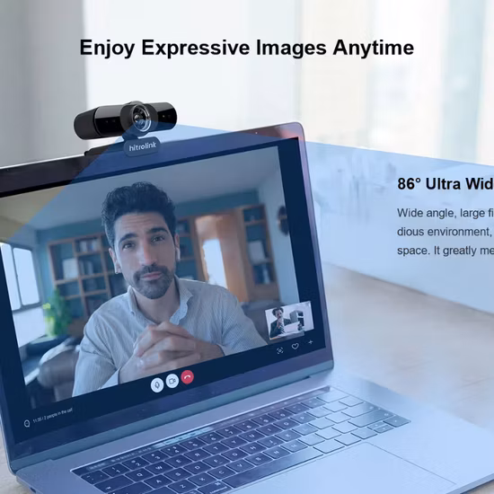 1080P Ultra Wide Angle USB Camera Webcam Video Conference Camera